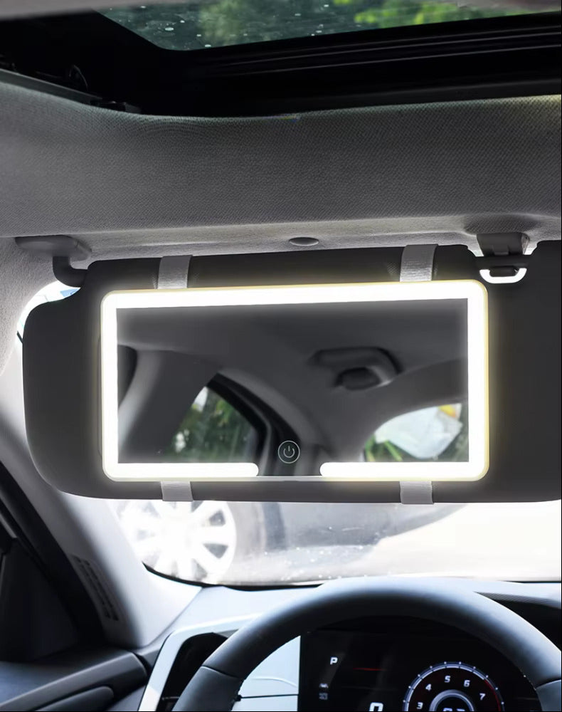 Miroir de Voiture avec Eclairage LED